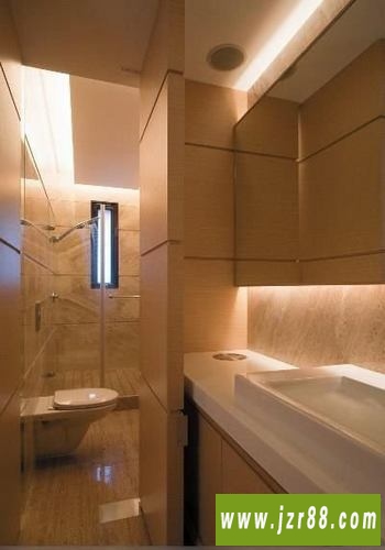 2011年最新房屋卫生间装修图片,简单实用的卫生间设计让人放心