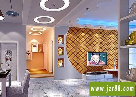 电视墙2011装修效果图
